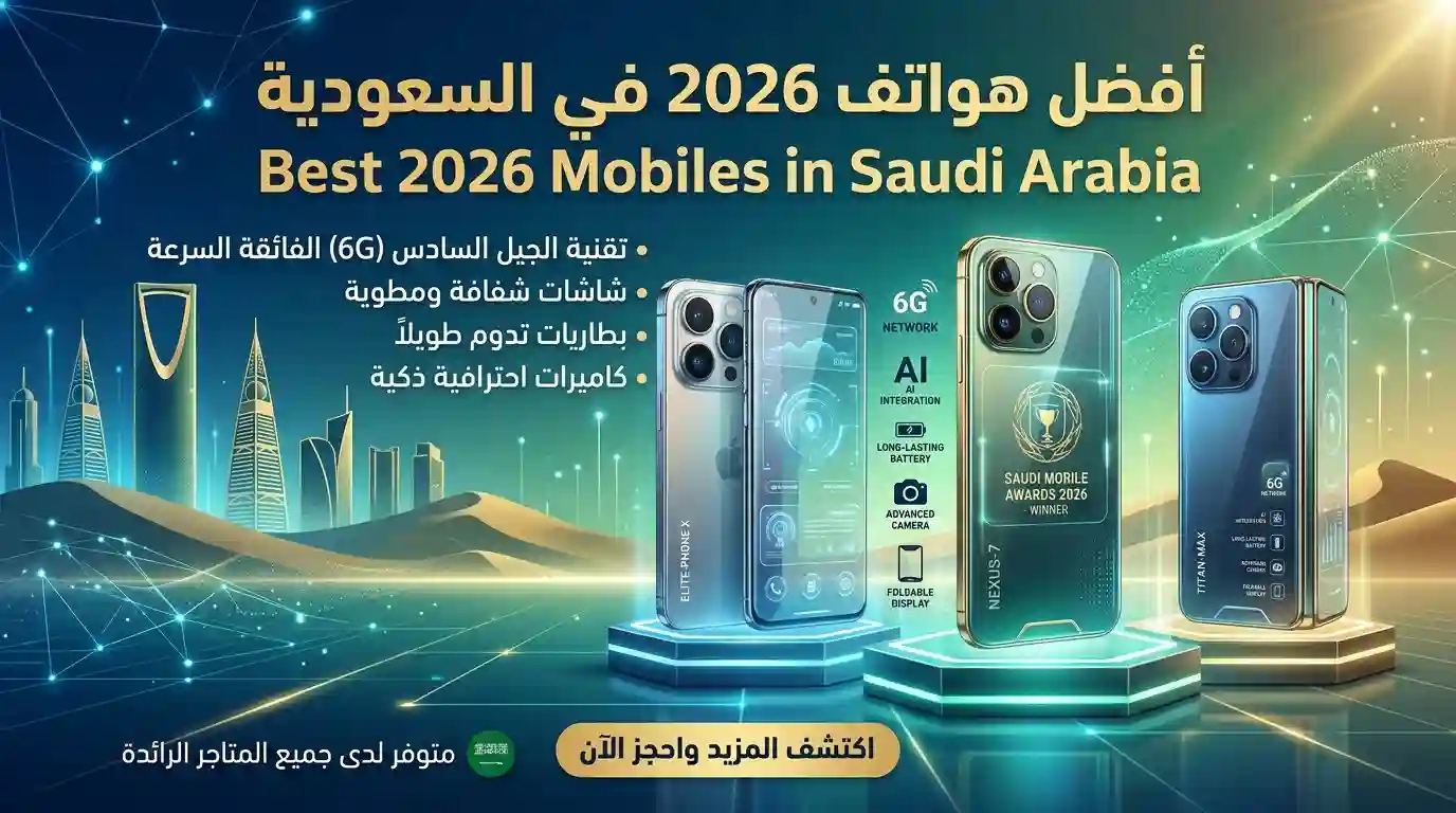 أفضل موبايلات في السعودية 2026